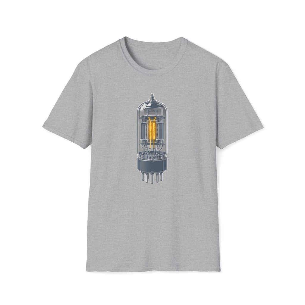 Vacuum Tube Graphic T-Shirt — Retro Electronica Tee