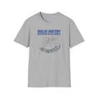 Analog Anatomy T-Shirt — 'Resistance in the Groove' Vintage Turntable Diagram Tee