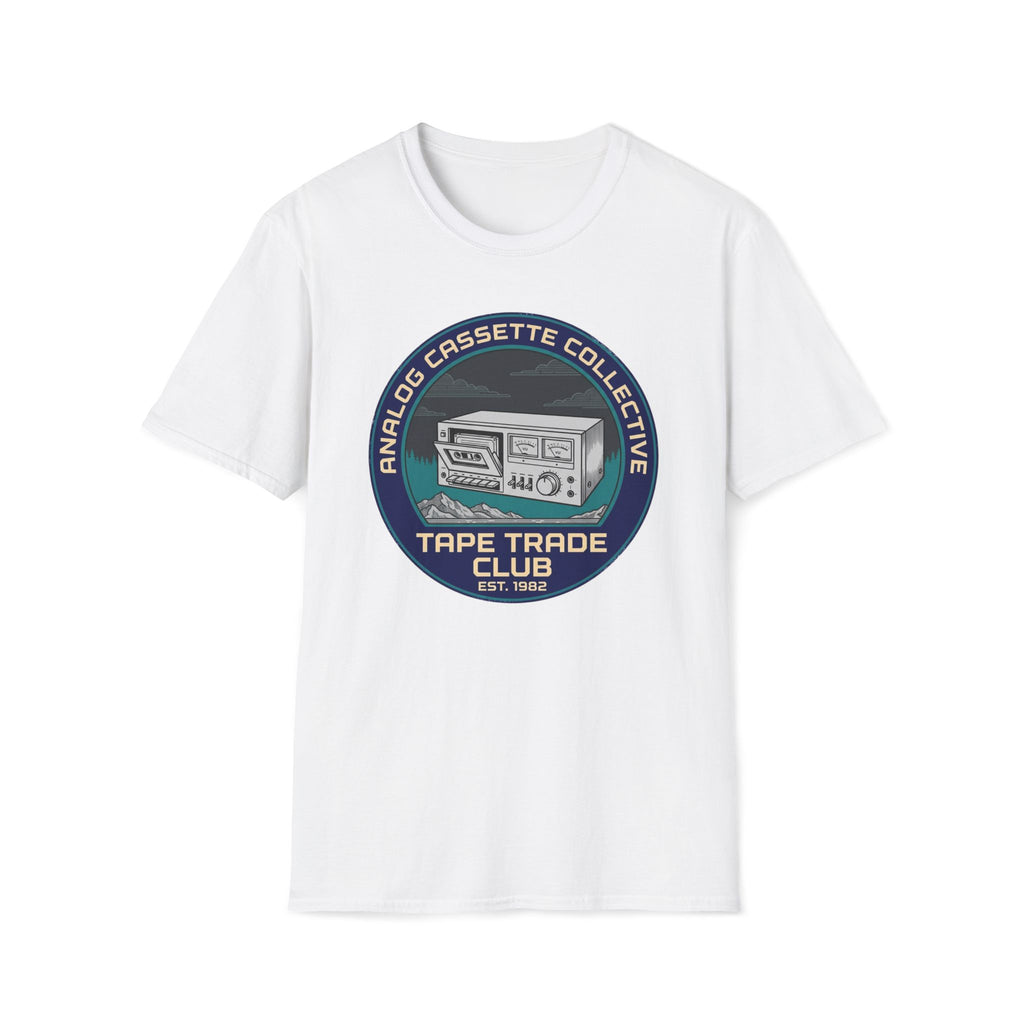 Cassette Tape Club T-Shirt — "Analog Cassette Collective" Retro Tee