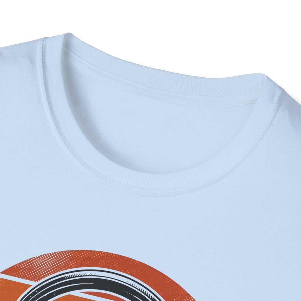 Retro Headphones T-Shirt — Vintage Sunset Music Tee