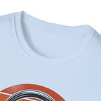 Retro Headphones T-Shirt — Vintage Sunset Music Tee