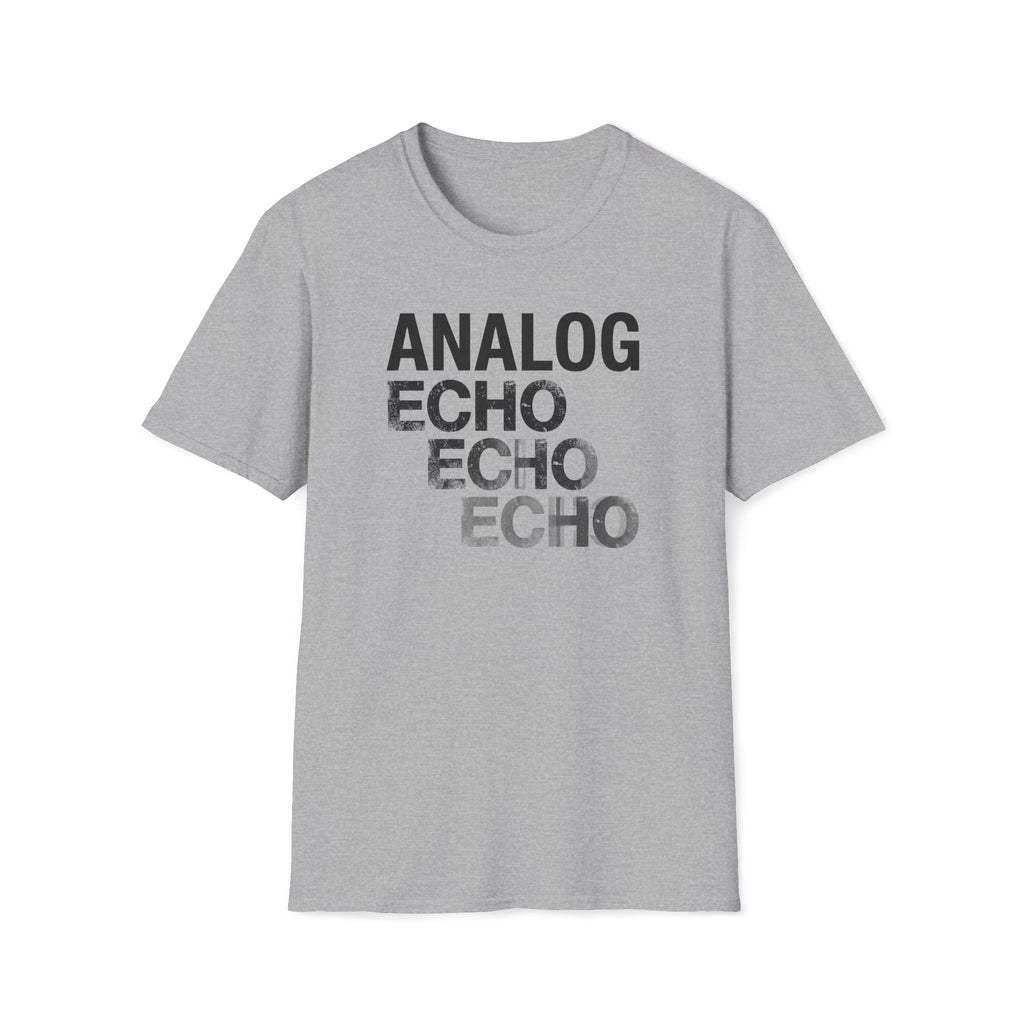 Analog Echo Echo T-Shirt — Vintage Audio Graphic Tee