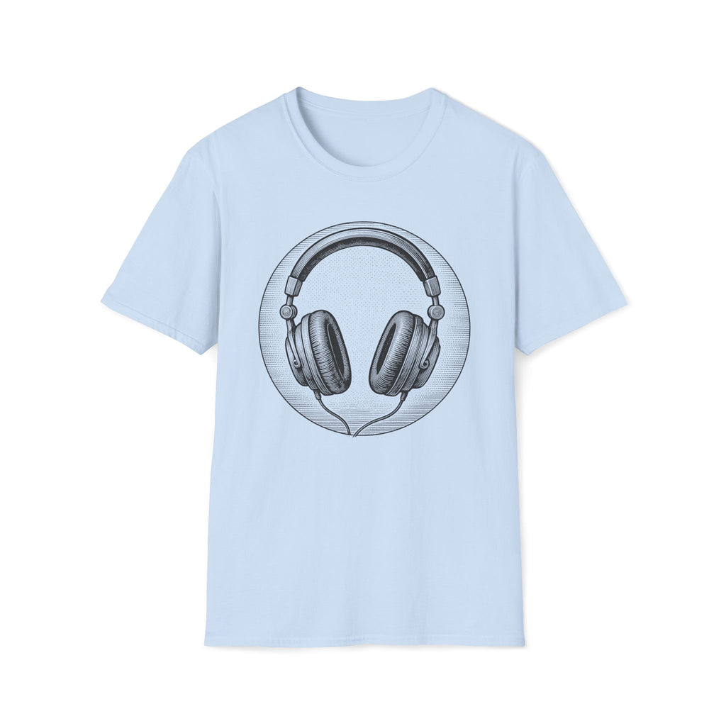 Headphones BW T-Shirt