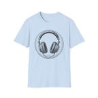 Headphones BW T-Shirt