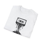 Melting Cassette Tape T-Shirt — Retro Music Graphic Tee