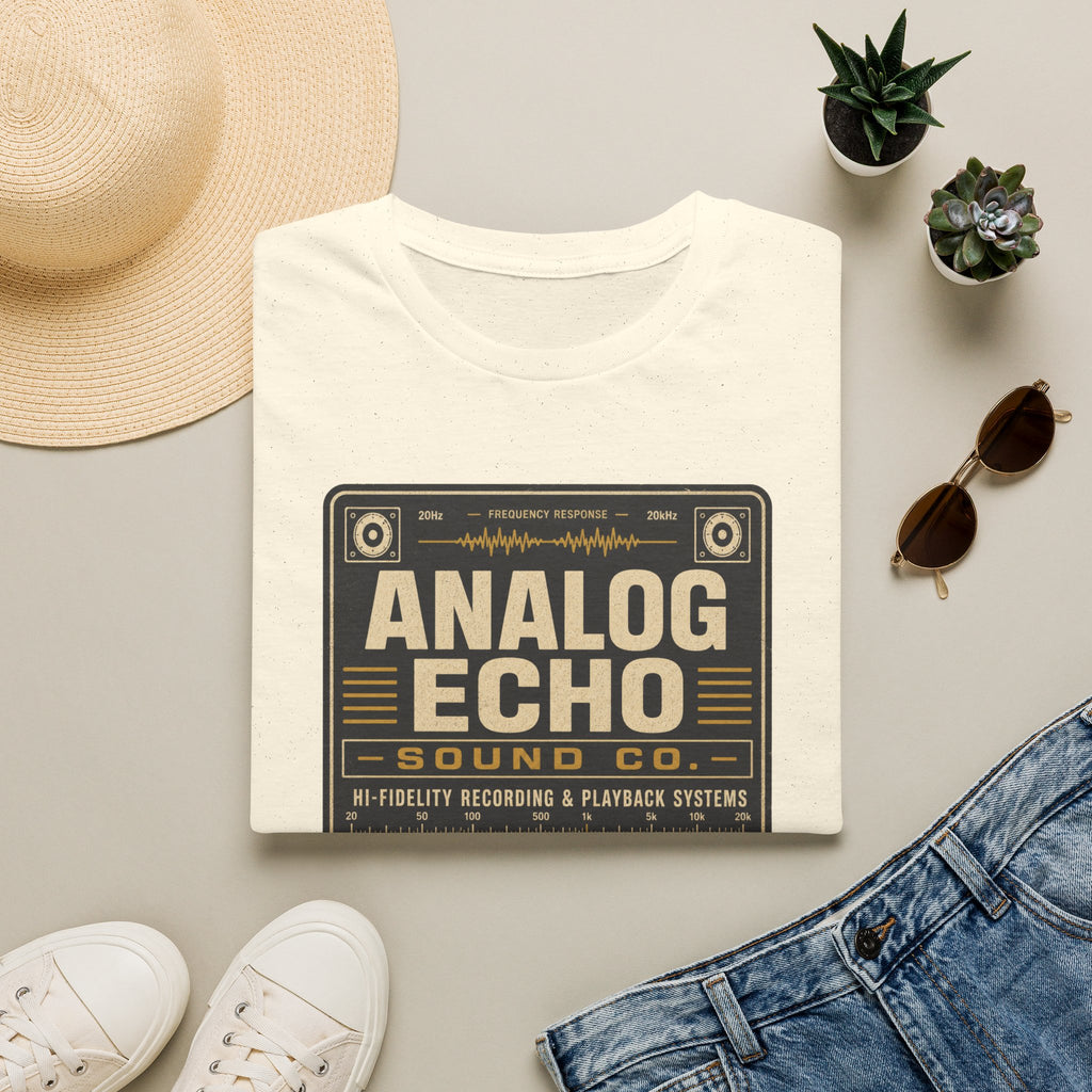 Analog Echo Sound Co. Vintage Audio T-Shirt