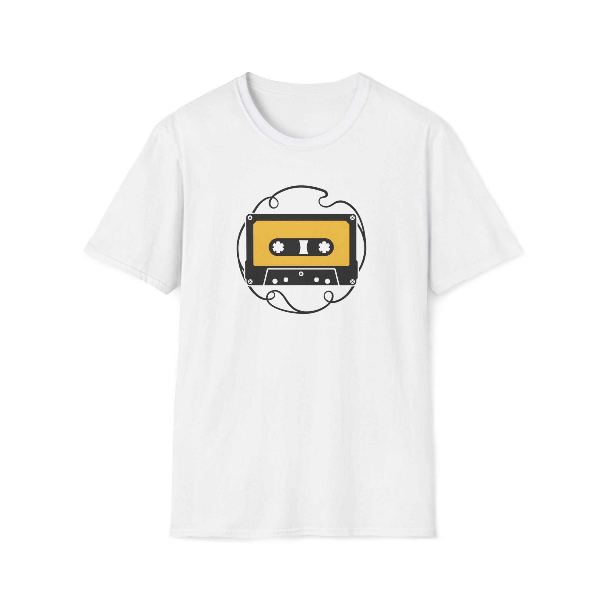Retro Cassette Tape T-Shirt — Vintage Music Tee