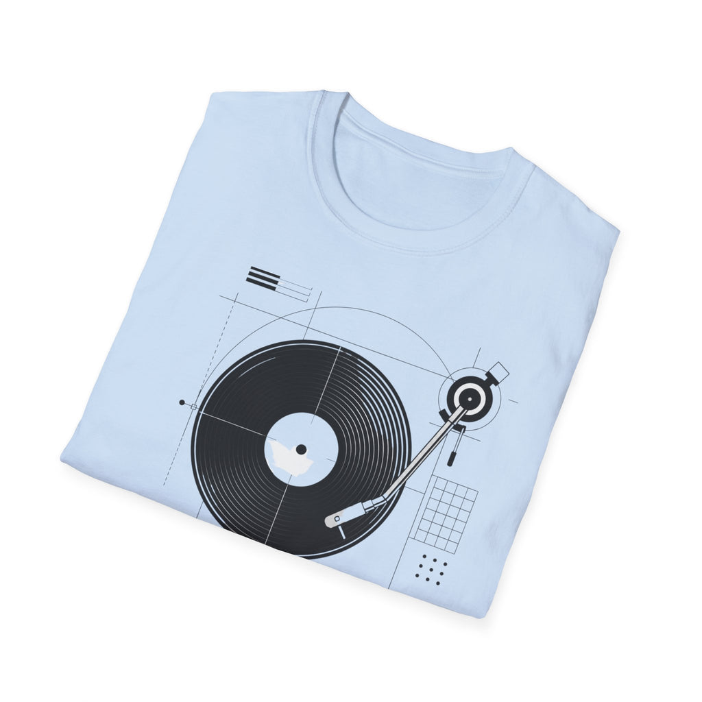 Analog Frequency Record Player T-Shirt
