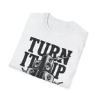 Turn It Up T-Shirt — Loud Speaker Music Graphic Tee