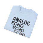 Analog Echo Echo T-Shirt — Vintage Audio Graphic Tee