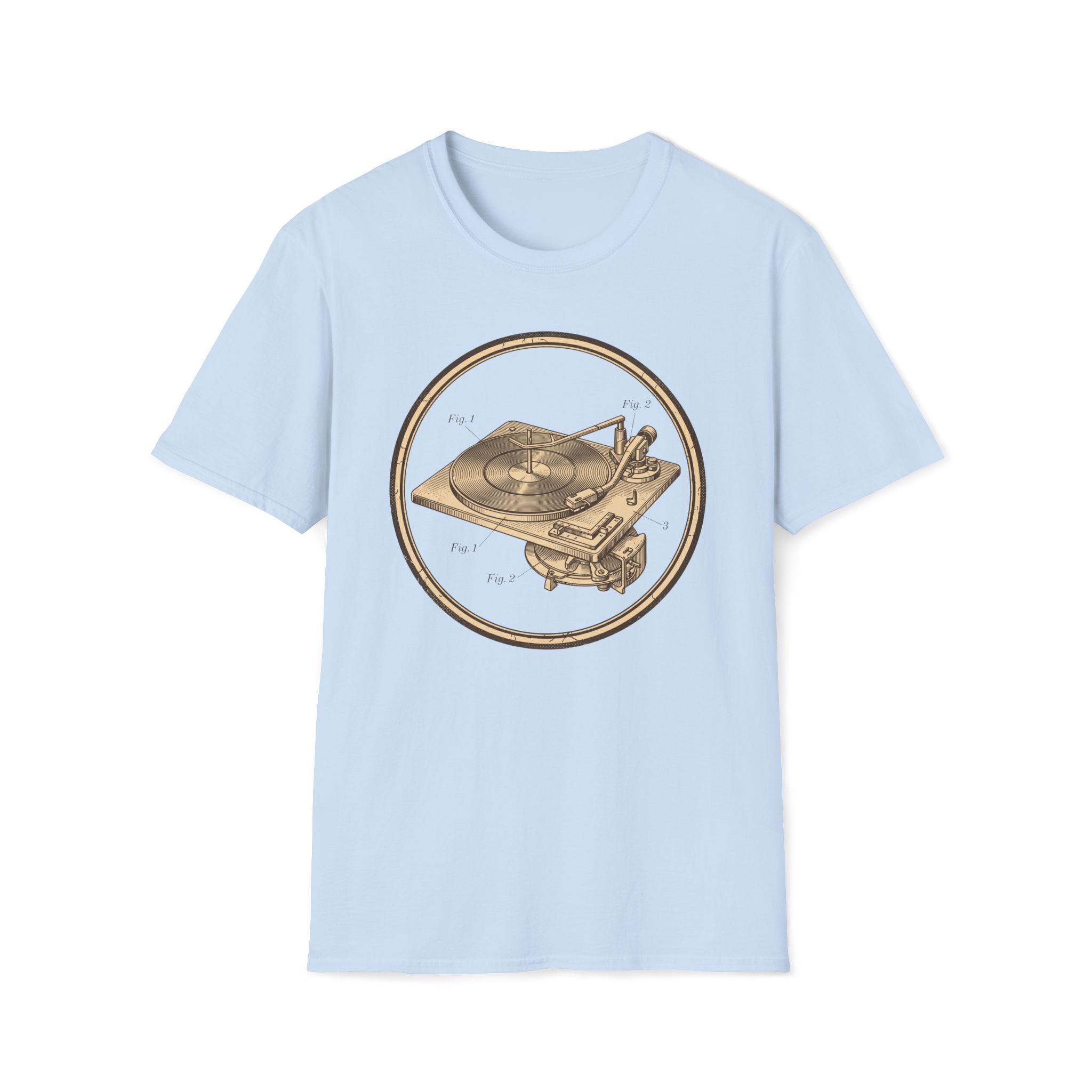 Turntable Vintage Record Player T-Shirt