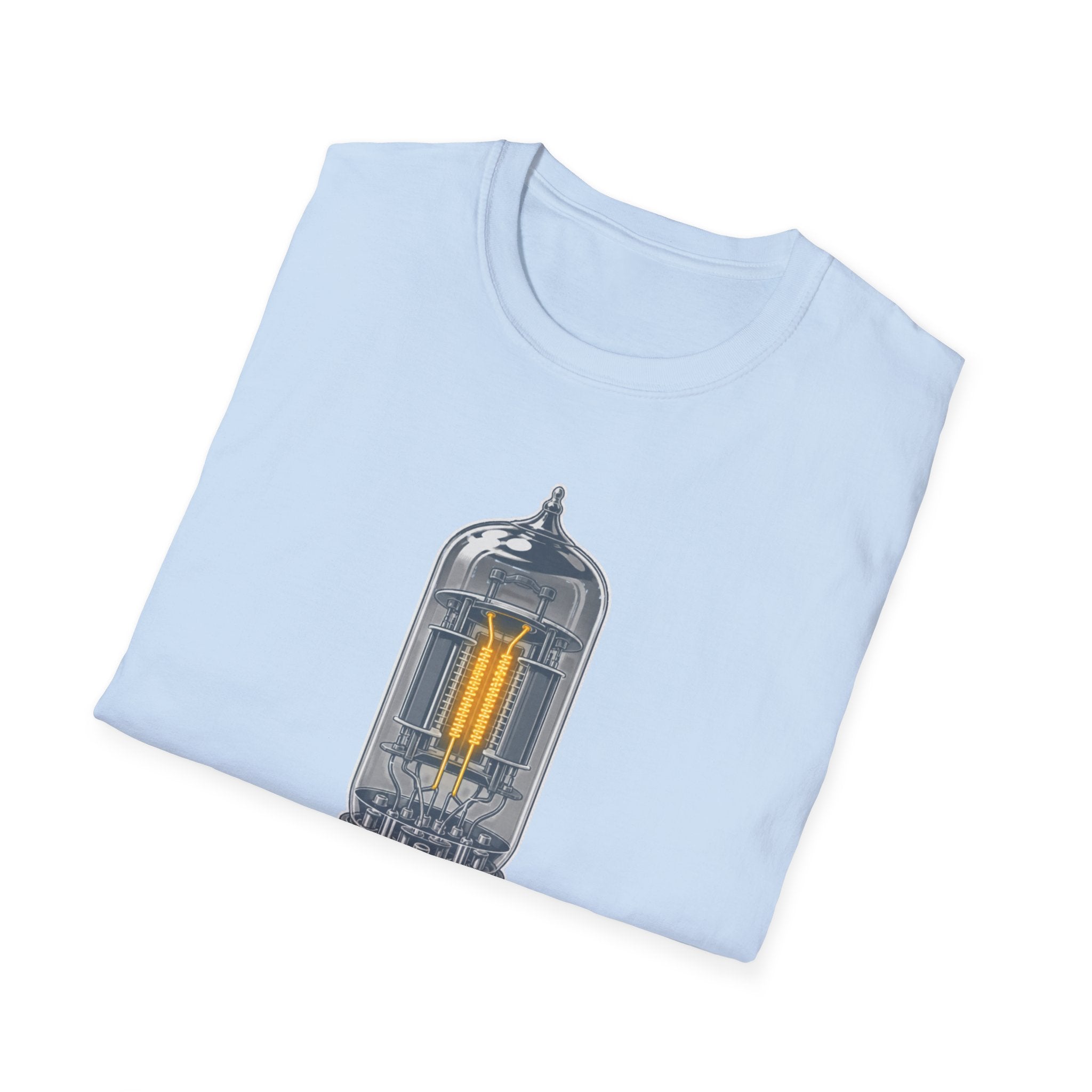 Vacuum Tube Graphic T-Shirt — Retro Electronica Tee