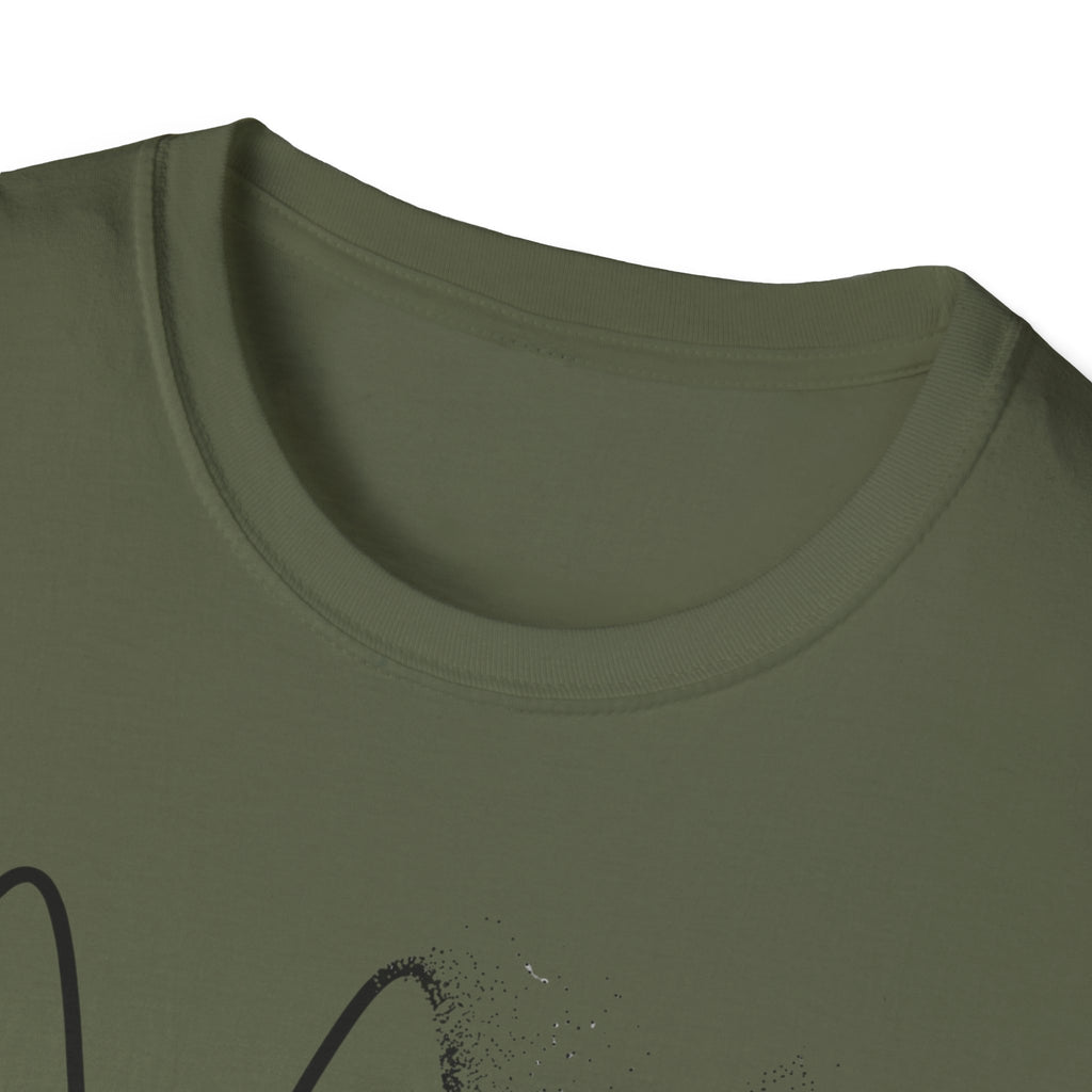 Analog Echo T-Shirt — Minimal Wave Graphic Tee