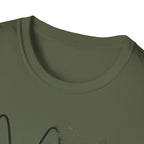 Analog Echo T-Shirt — Minimal Wave Graphic Tee
