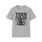 Turn It Up T-Shirt — Loud Speaker Music Graphic Tee