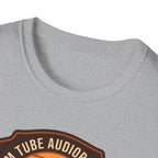 Vacuum Tube Audiophile T-Shirt — "The Warmth Club" Retro Hi‑Fi Tee