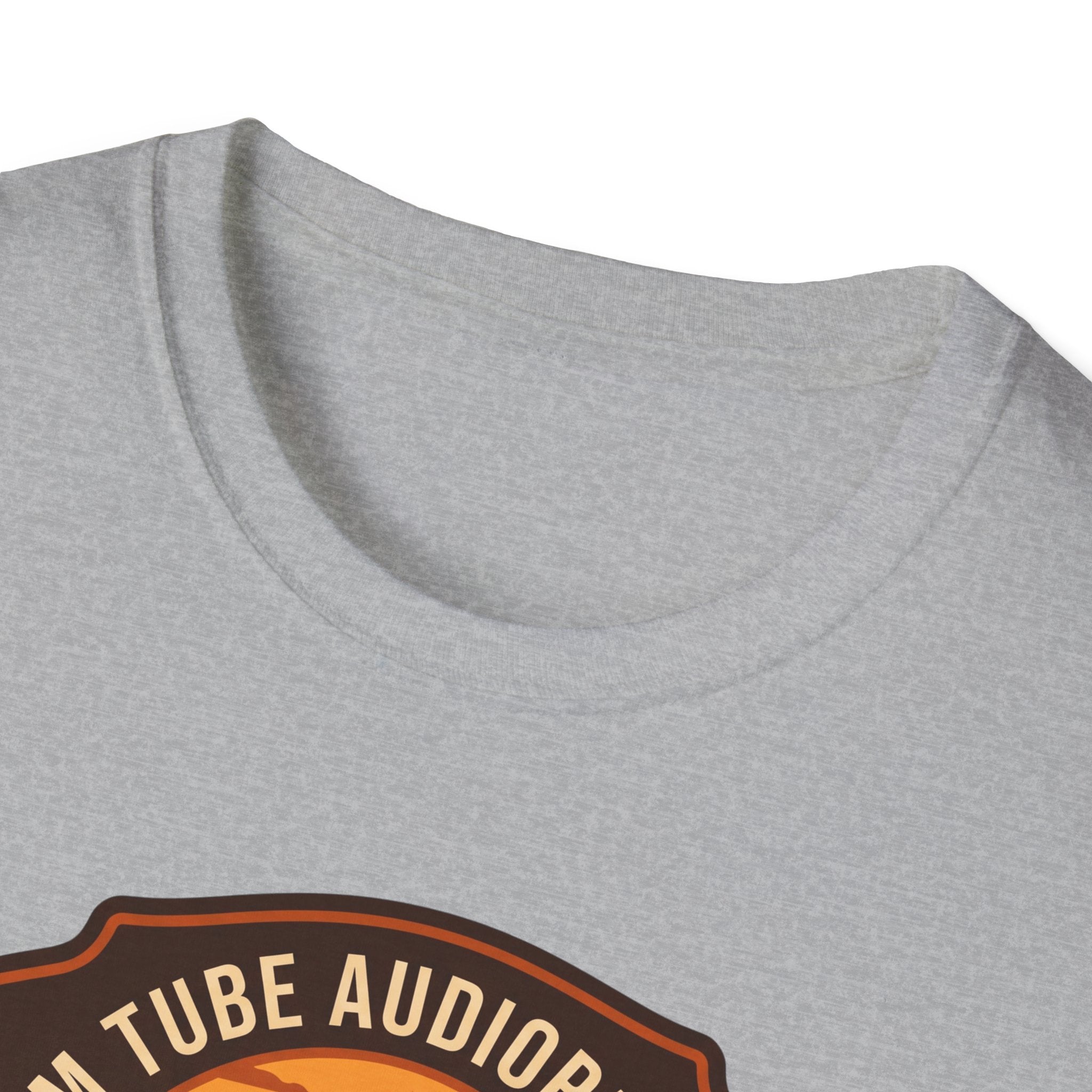 Vacuum Tube Audiophile T-Shirt — "The Warmth Club" Retro Hi‑Fi Tee