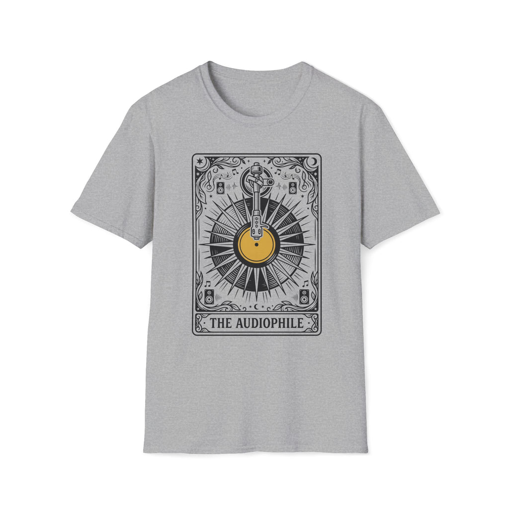 Audiophile Tarot T-Shirt — Turntable Needle Graphic Tee