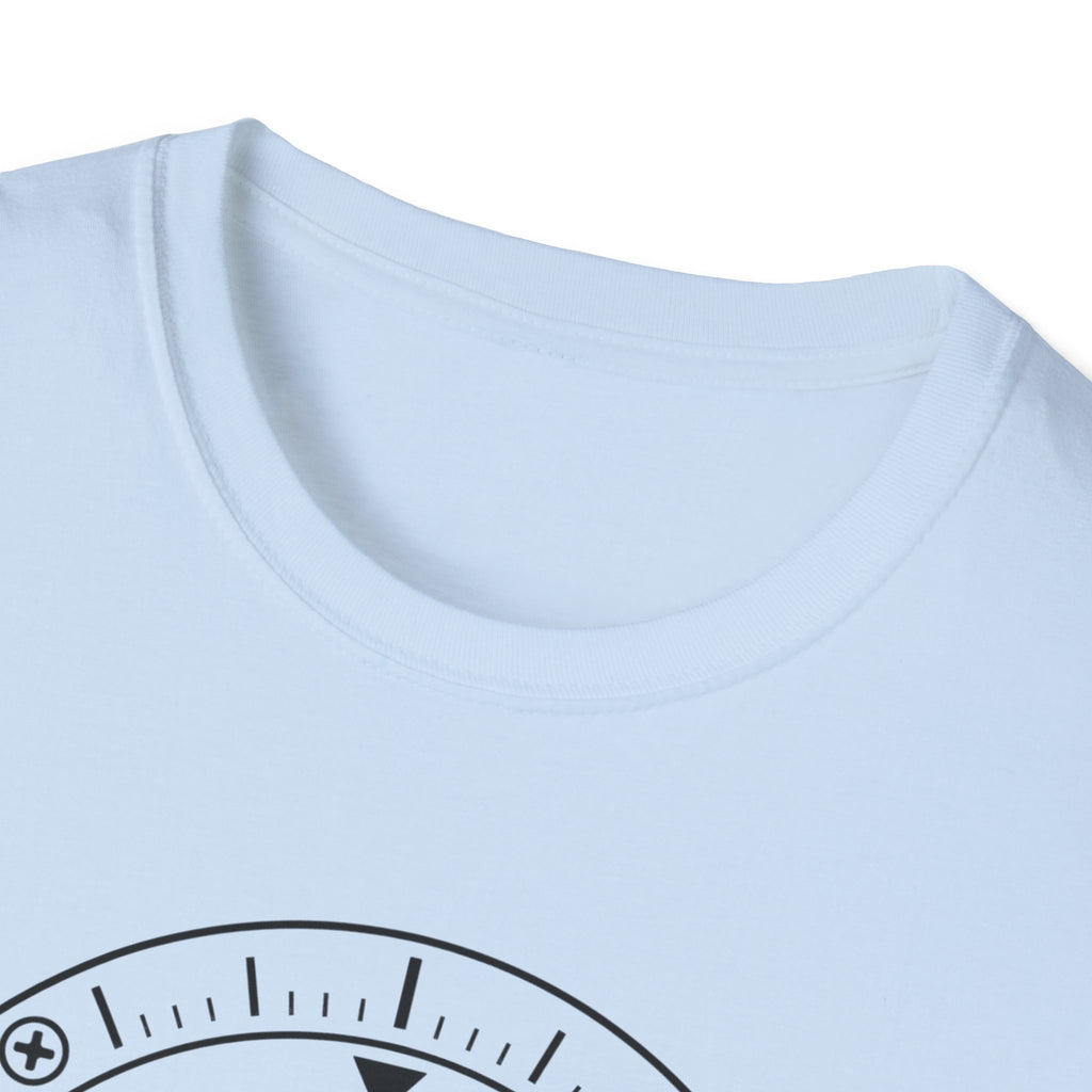 Aviation Attitude Indicator T‑Shirt — Pilot Instrument Graphic Tee