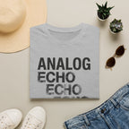 Analog Echo Echo T-Shirt — Vintage Audio Graphic Tee
