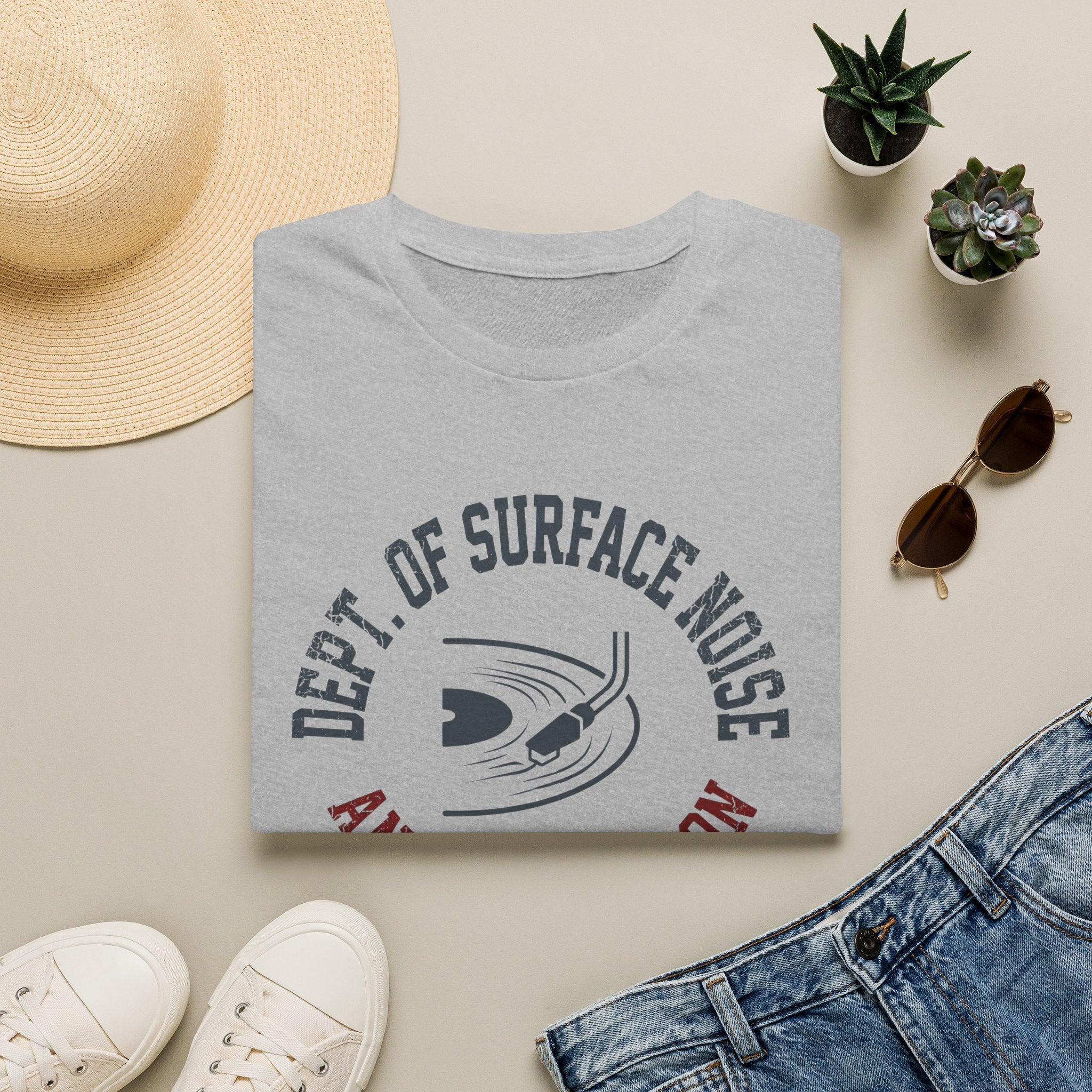 Analog Division T‑Shirt — Dept. of Surface Noise Retro Audio Tee