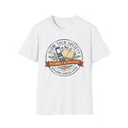 Slow Tech Society T-Shirt — “Disconnect & Percolate” Retro Analog Living Tee