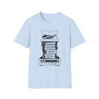 Retro Turntable Stack T‑Shirt — Vintage Record Player & VCR Aesthetic