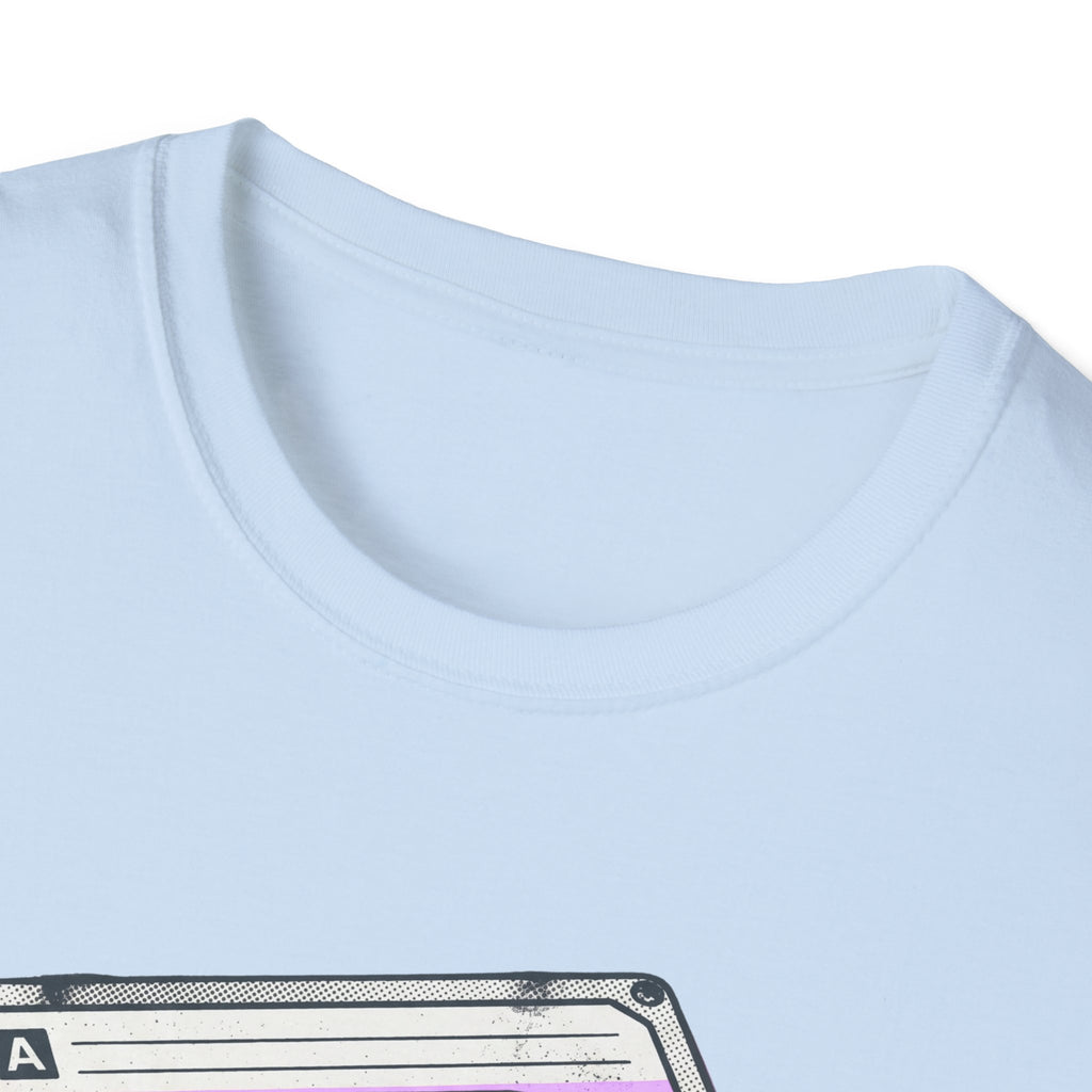 Retro Cassette 'Uncurated' T-Shirt — Vintage Music Graphic Tee