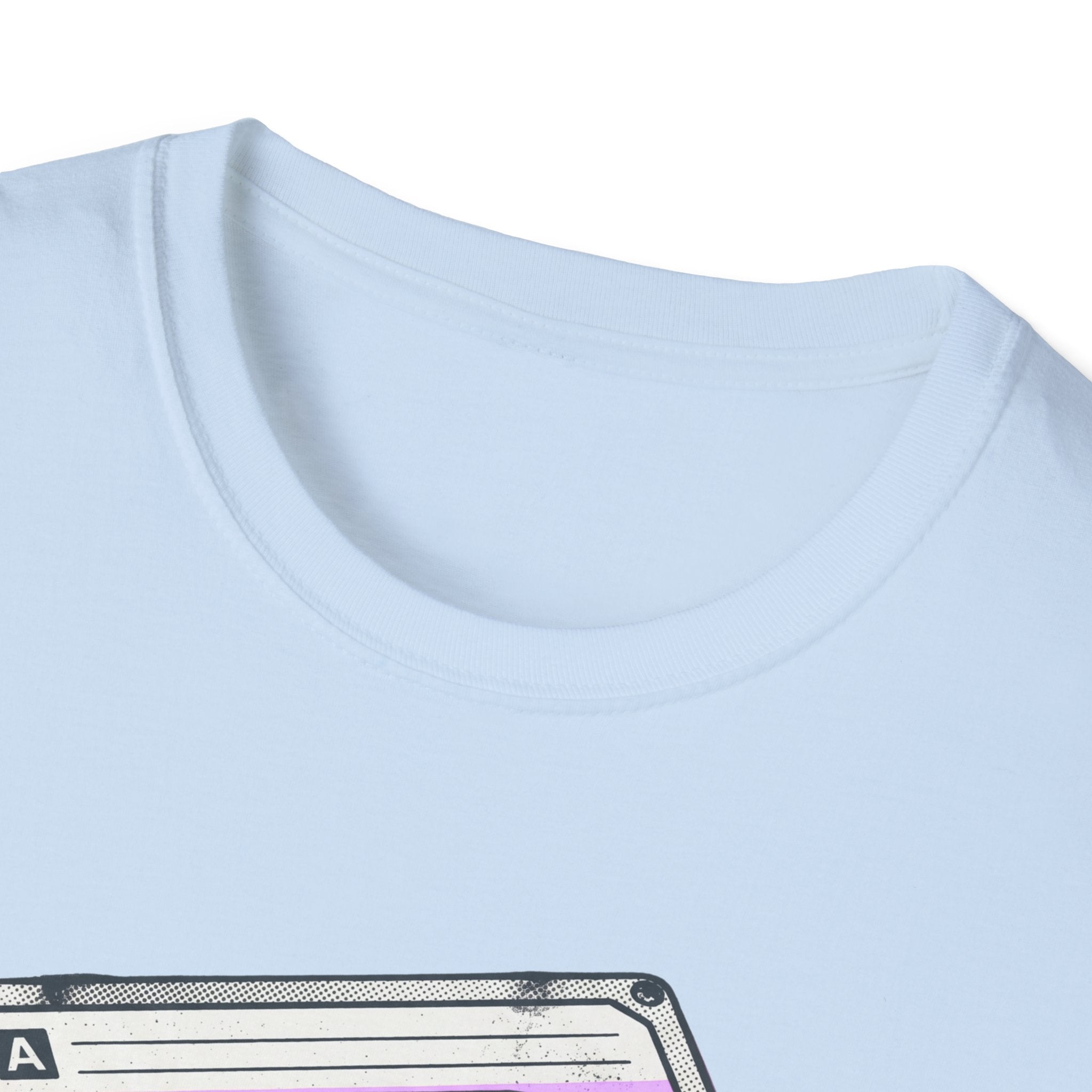 Retro Cassette 'Uncurated' T-Shirt — Vintage Music Graphic Tee