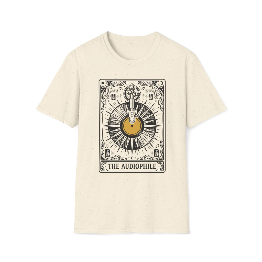 Audiophile Tarot T-Shirt — Turntable Needle Graphic Tee