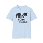 Analog Echo Echo T-Shirt — Vintage Audio Graphic Tee