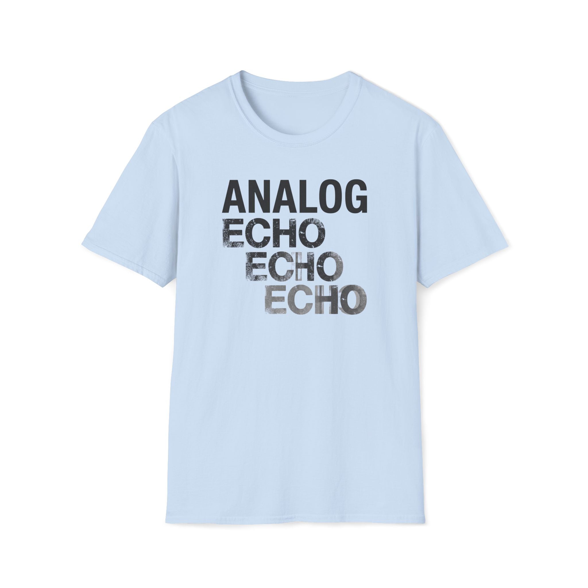 Analog Echo Echo T-Shirt — Vintage Audio Graphic Tee