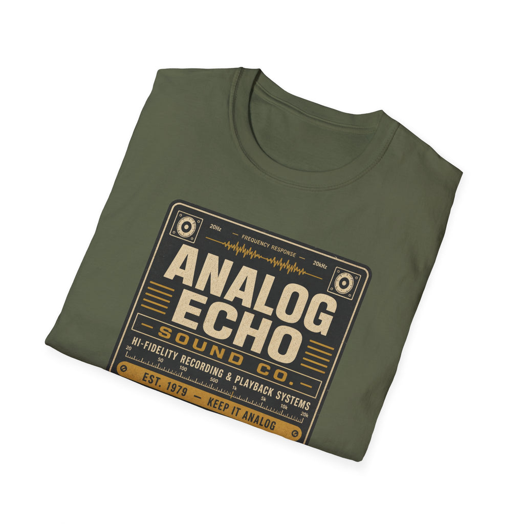 Analog Echo Sound Co. Vintage Audio T-Shirt