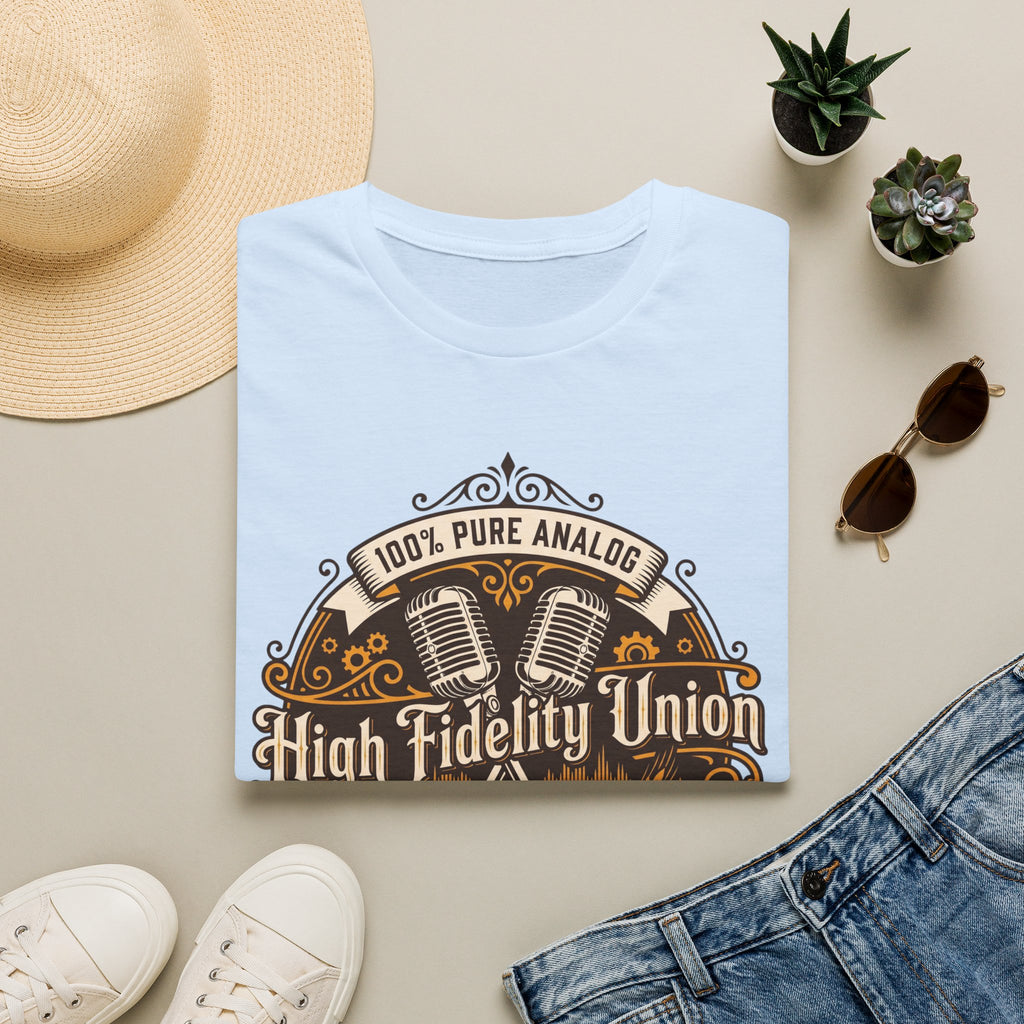 High Fidelity Union T-Shirt — 100% Pure Analog Vintage Music Tee
