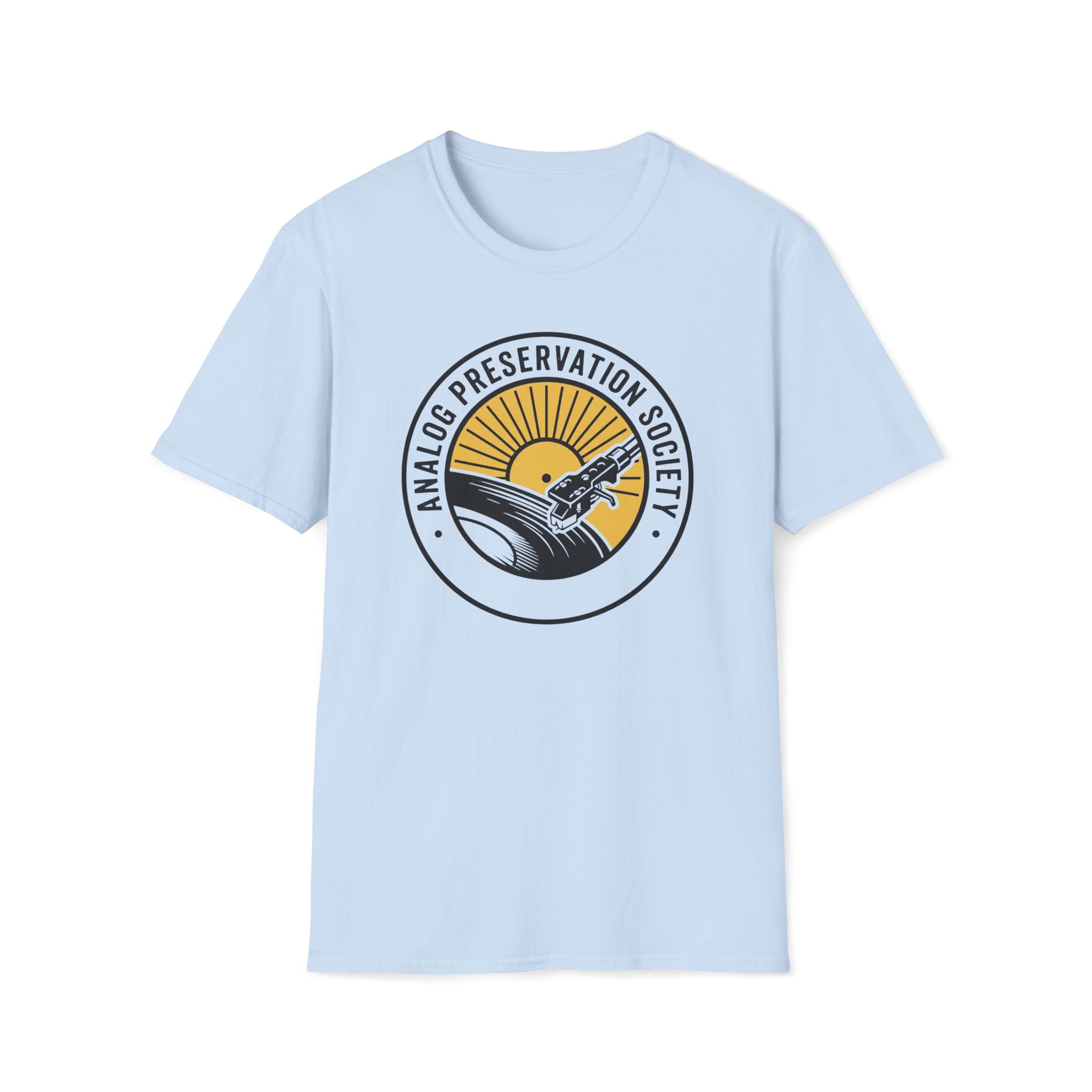 Analog Preservation Society T-Shirt — Vintage Vinyl Record Tee