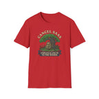 Cancel SaaS T-Shirt — "Unplug & Log In to the Woods" Outdoor Tech Detox Tee