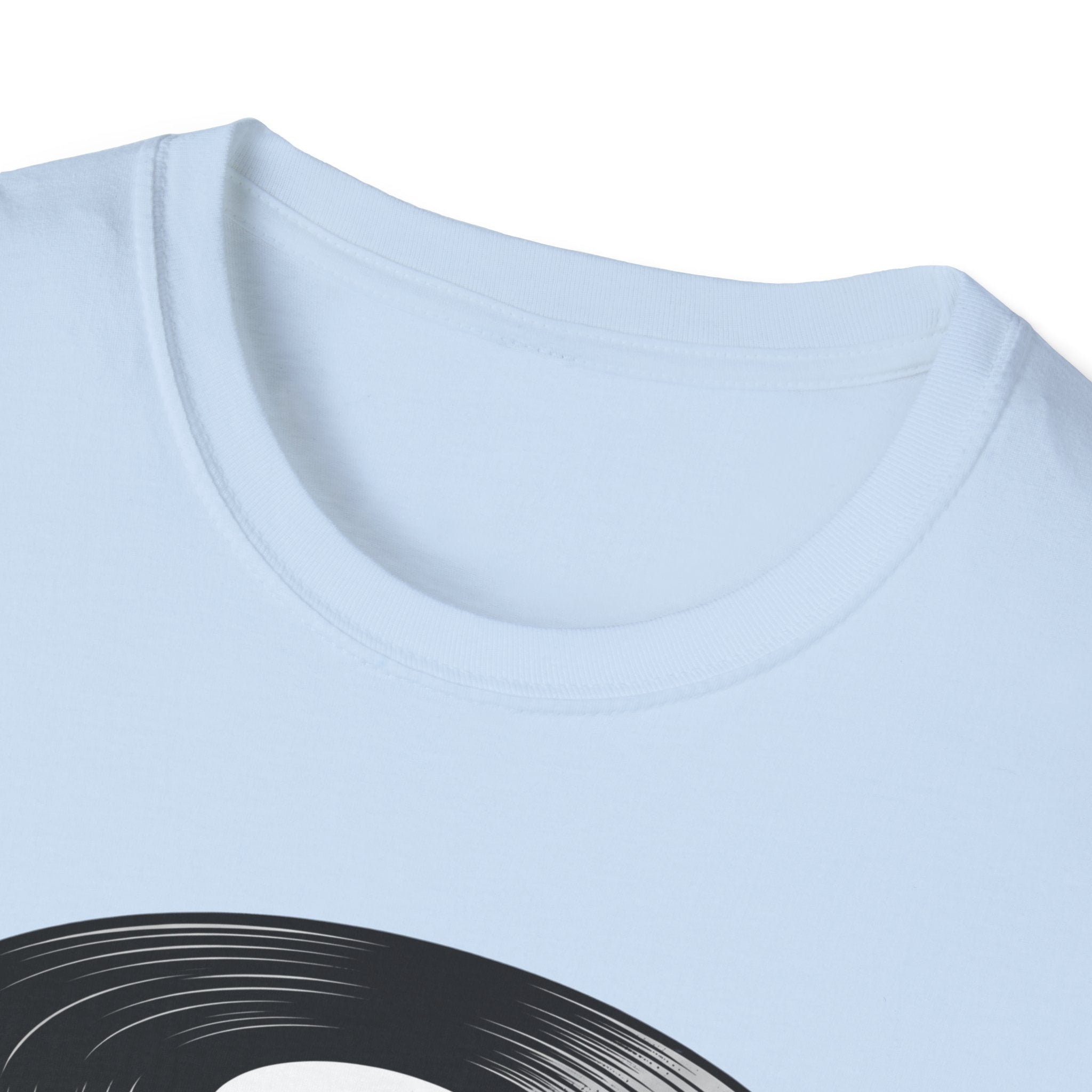 Vintage Vinyl Record T-Shirt — Retro Turntable Graphic Tee