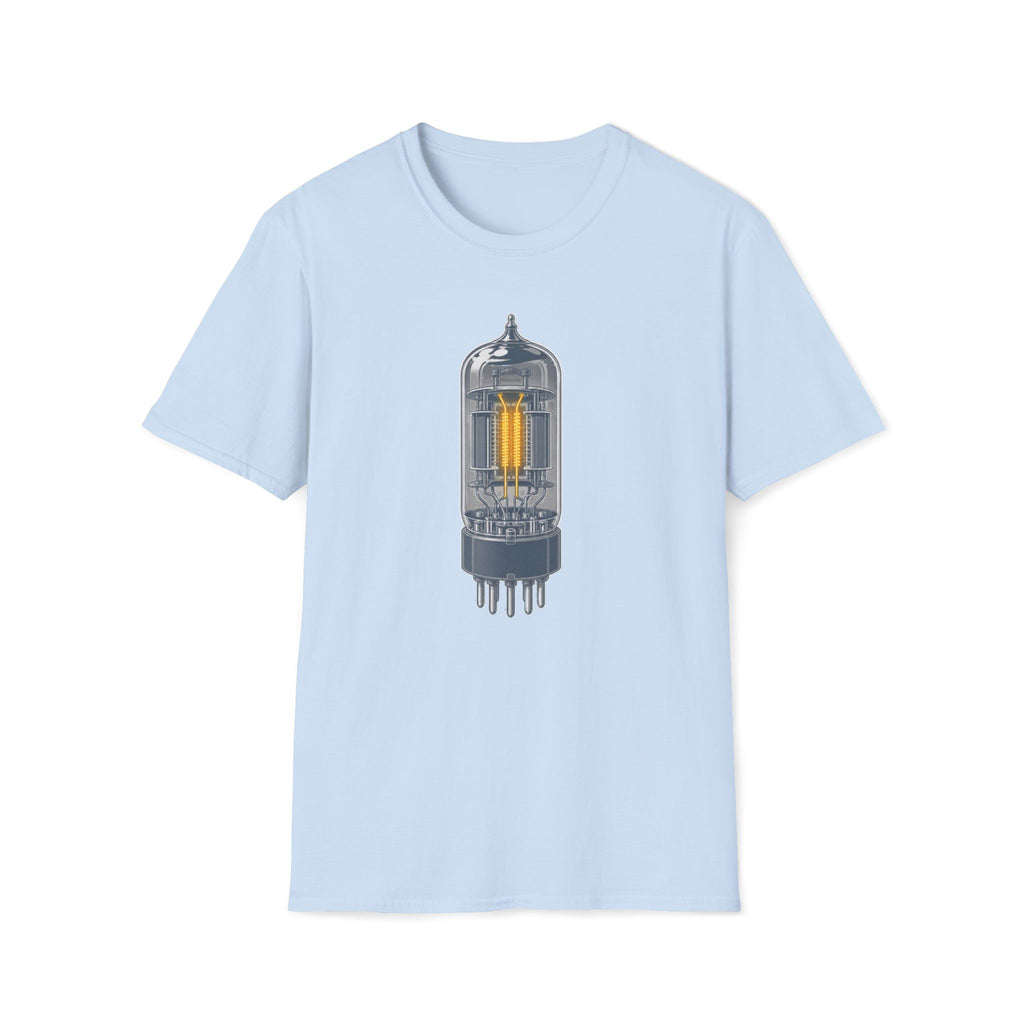 Vacuum Tube Graphic T-Shirt — Retro Electronica Tee