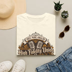 High Fidelity Union T-Shirt — 100% Pure Analog Vintage Music Tee