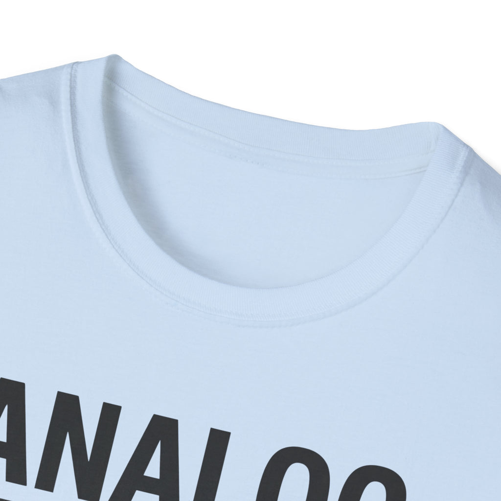Analog Echo Echo T-Shirt — Vintage Audio Graphic Tee