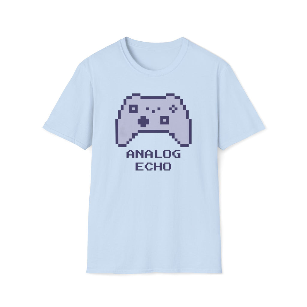 Pixel Game Controller T‑Shirt — "Analog Echo" Retro Gamer Tee