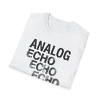 Analog Echo Echo T-Shirt — Vintage Audio Graphic Tee