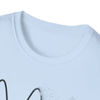 Analog Echo T-Shirt — Minimal Wave Graphic Tee