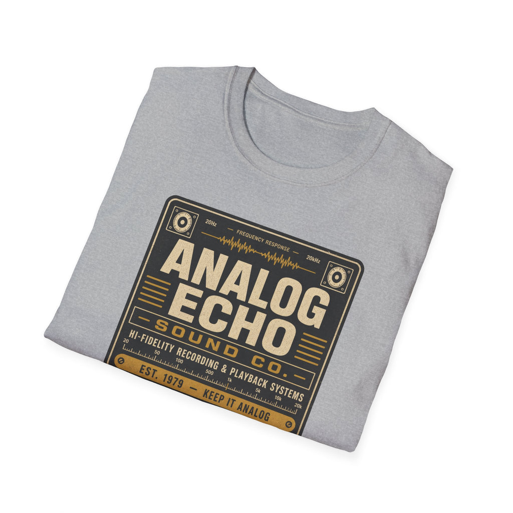 Analog Echo Sound Co. Vintage Audio T-Shirt