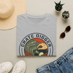 Crate Digger T-Shirt – Retro Vinyl Record Collector Tee