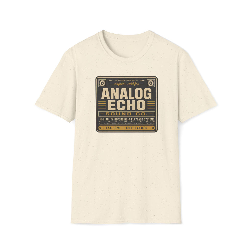 Analog Echo Sound Co. Vintage Audio T-Shirt