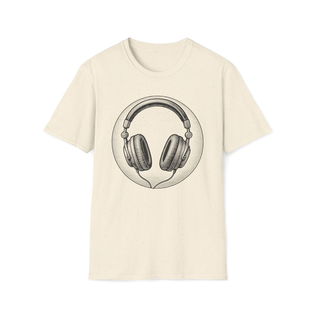 Headphones BW T-Shirt