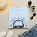 Aviation Attitude Indicator T‑Shirt — Pilot Instrument Graphic Tee