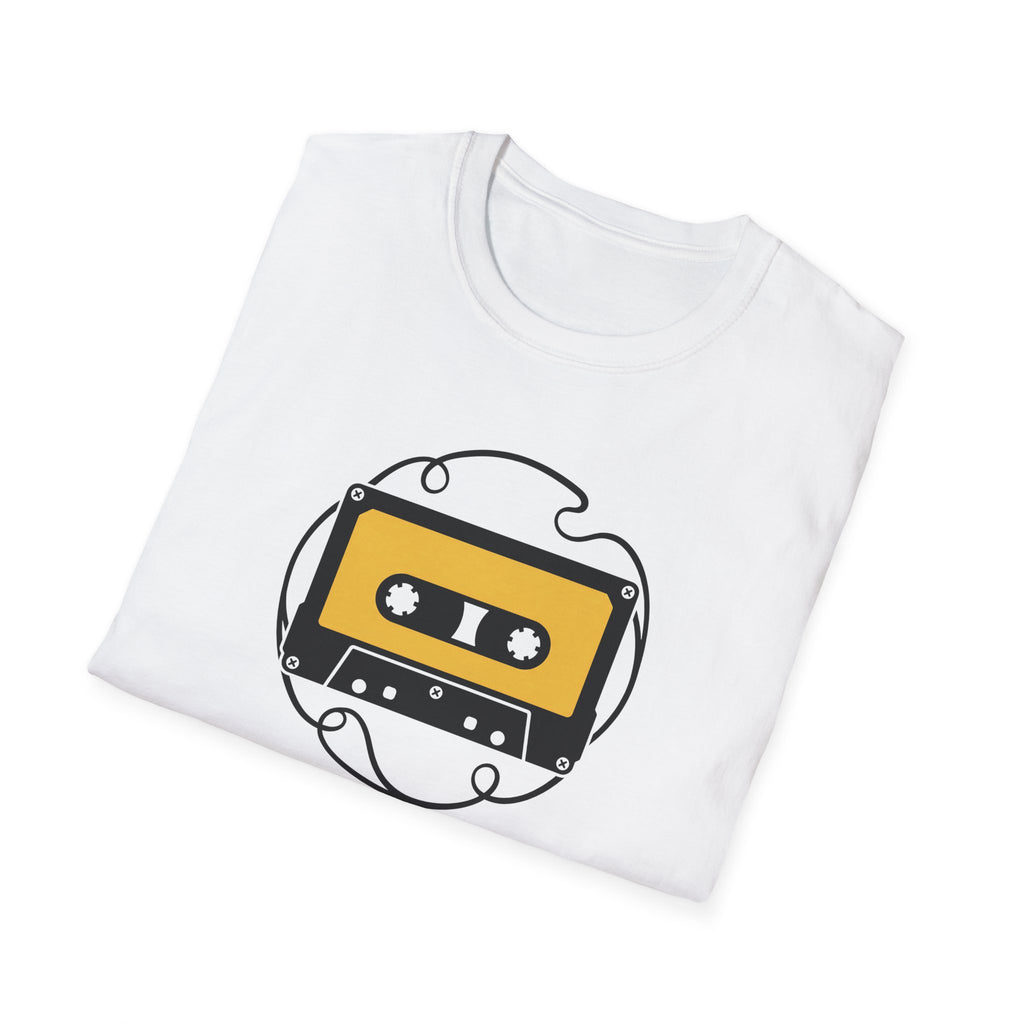 Retro Cassette Tape T-Shirt — Vintage Music Tee