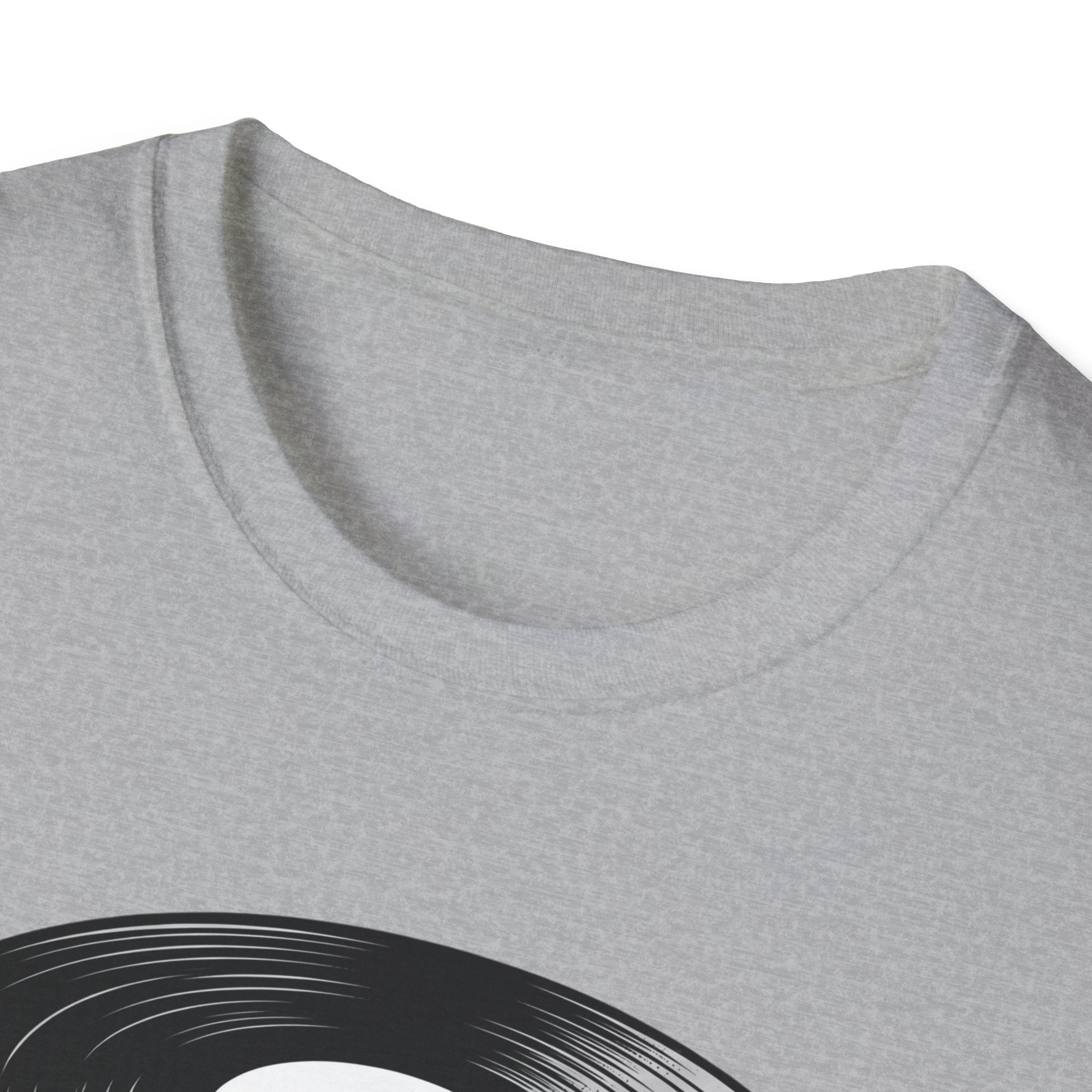 Vintage Vinyl Record T-Shirt — Retro Turntable Graphic Tee